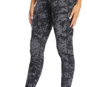 Oalka Women Yoga Pants Workout Running Leggings